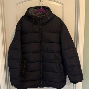 Perry Ellis Navy Puffer Jacket